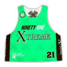 Kundenspezifische Sublimation Lacrosse Jersey in New Style mit hoher Qualität